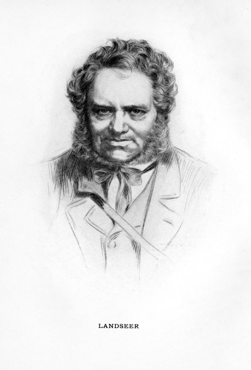 Sir Edwin Henry Landseer, malarz brytyjski, 1912. autorstwa Unbekannt