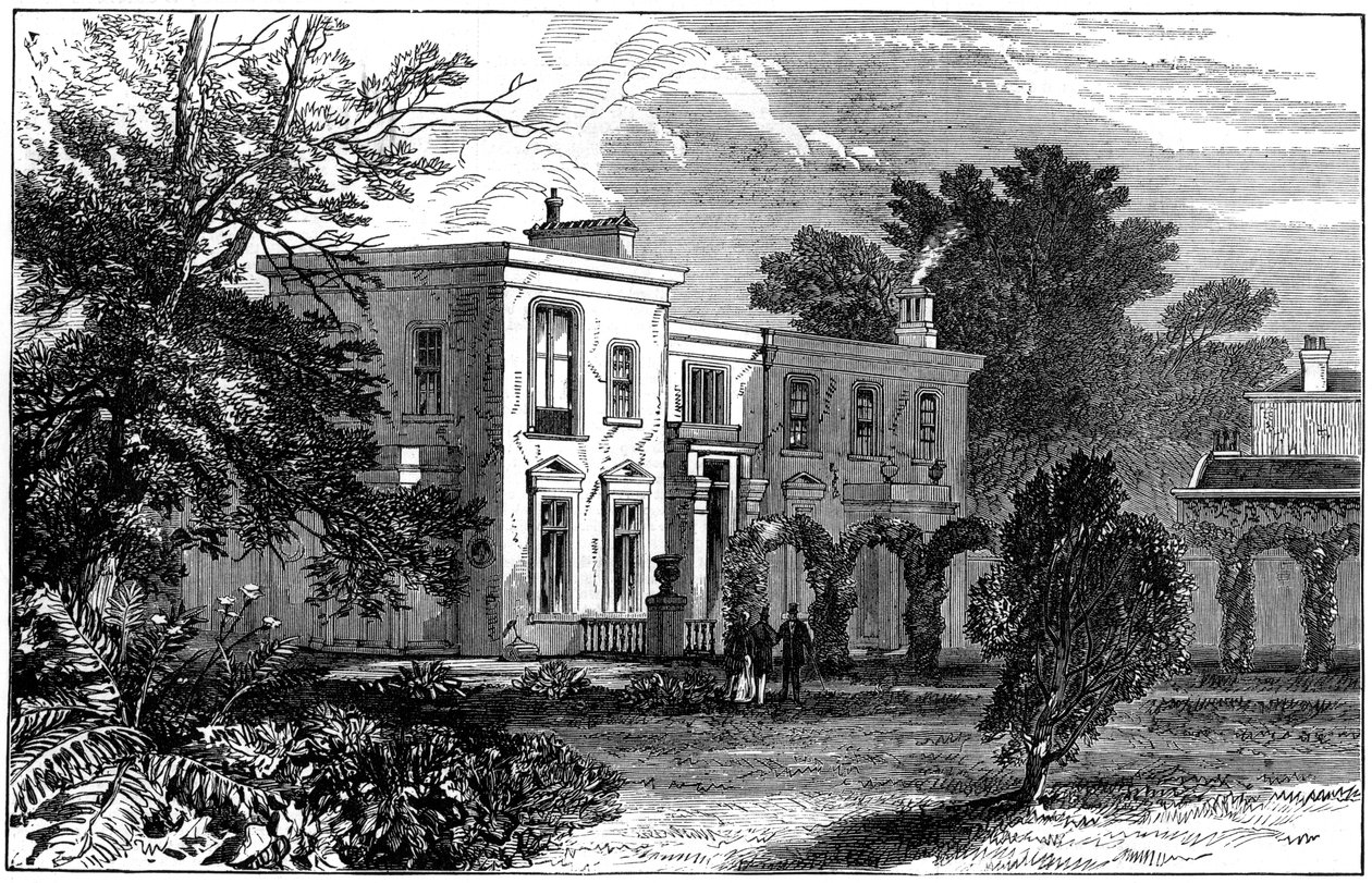 Sir Edwin Landseers 1802-1873 dom, Brighton, East Sussex, 1874 autorstwa Unbekannt