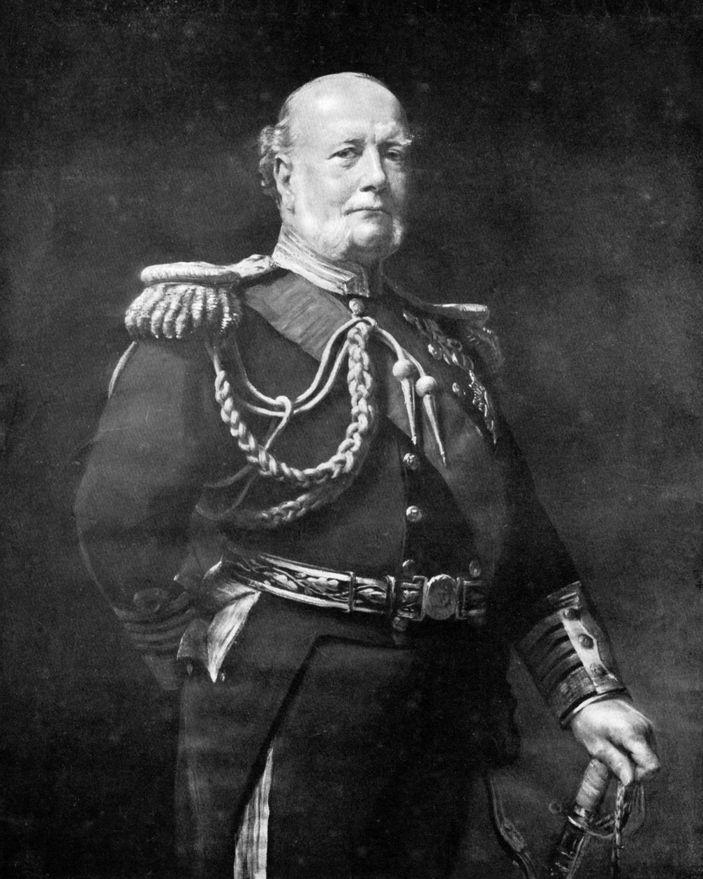 Sir Frederick William Richards, 1833-1912, admirał floty, 1901 autorstwa Unbekannt