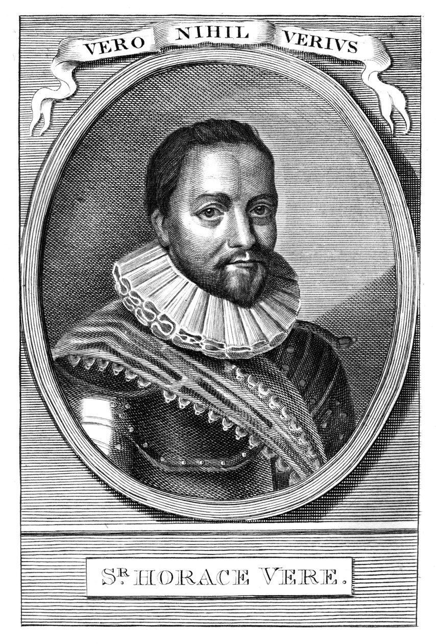 Sir Horace Vere, angielski żołnierz podczas wojny trzydziestoletniej autorstwa Unbekannt
