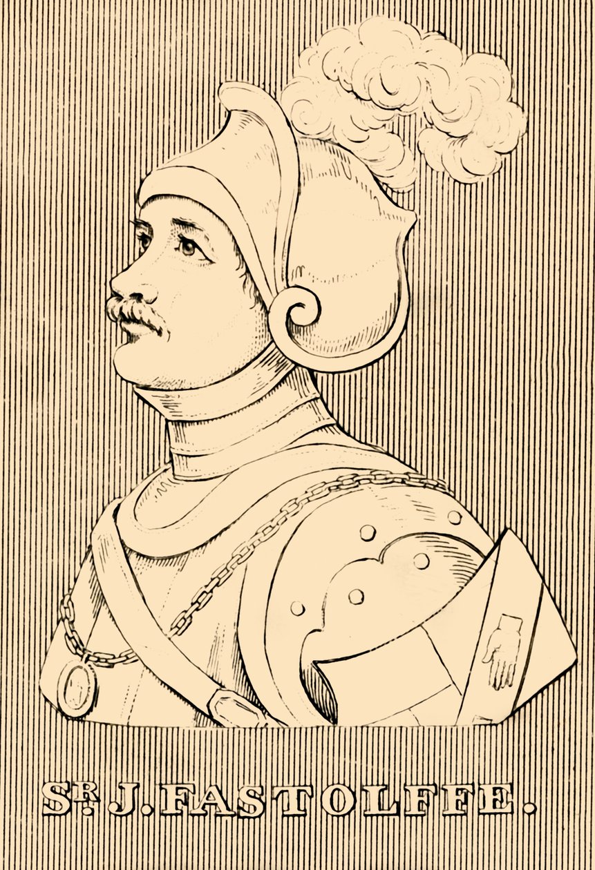 Sir J. Fastolffe, 1380-1459, 1830. autorstwa Unbekannt