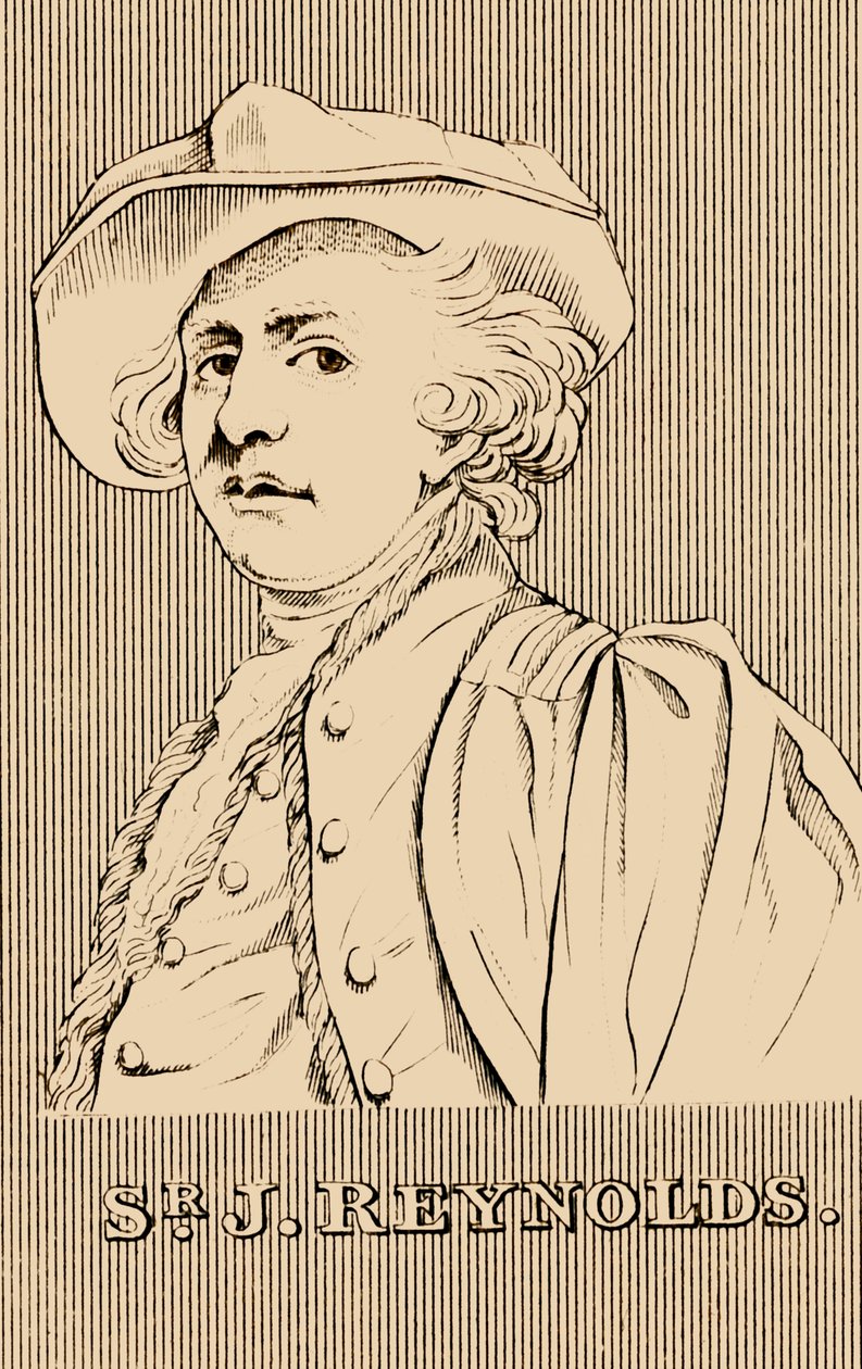 Sir J. Reynolds, 1723-1792, 1830. autorstwa Unbekannt