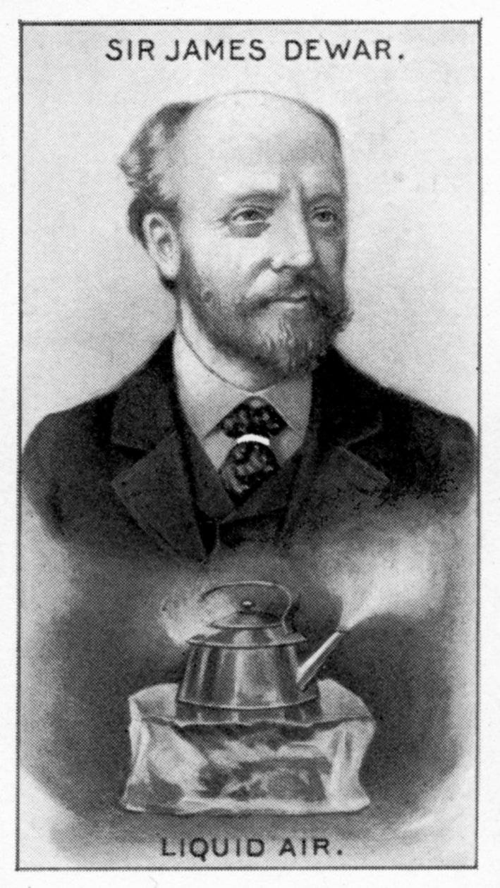 Sir James Dewar, szkocki chemik i fizyk, ok. 1924 autorstwa Unbekannt