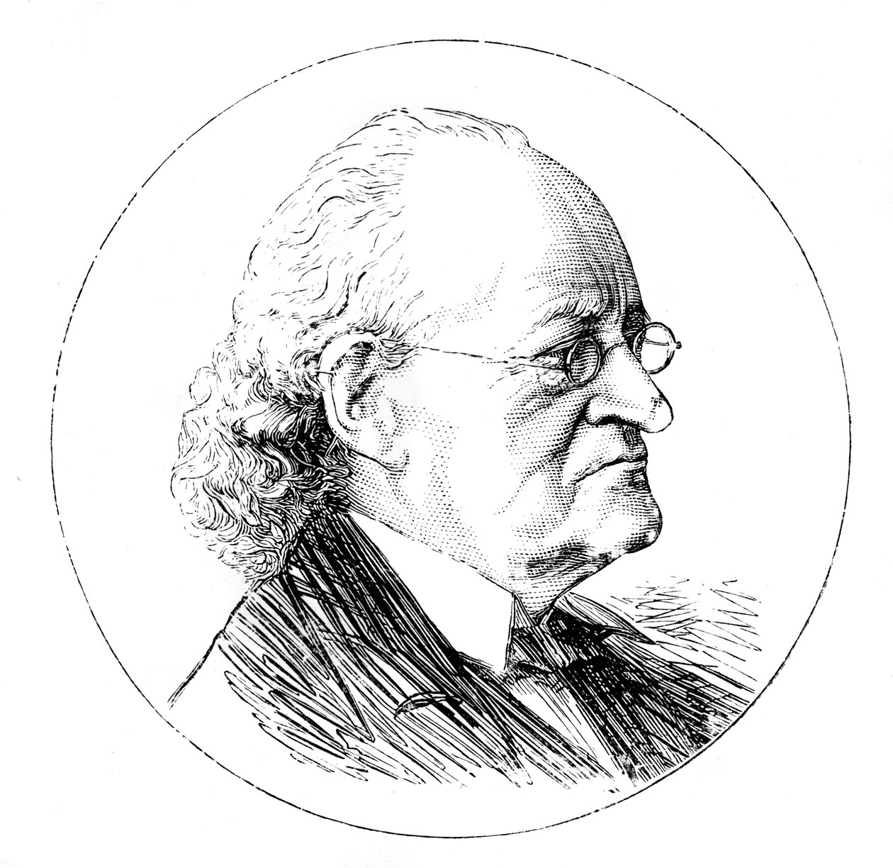 Sir John Bowring 1792-1872, angielski ekonomista polityczny i gubernator Hongkongu autorstwa Unbekannt