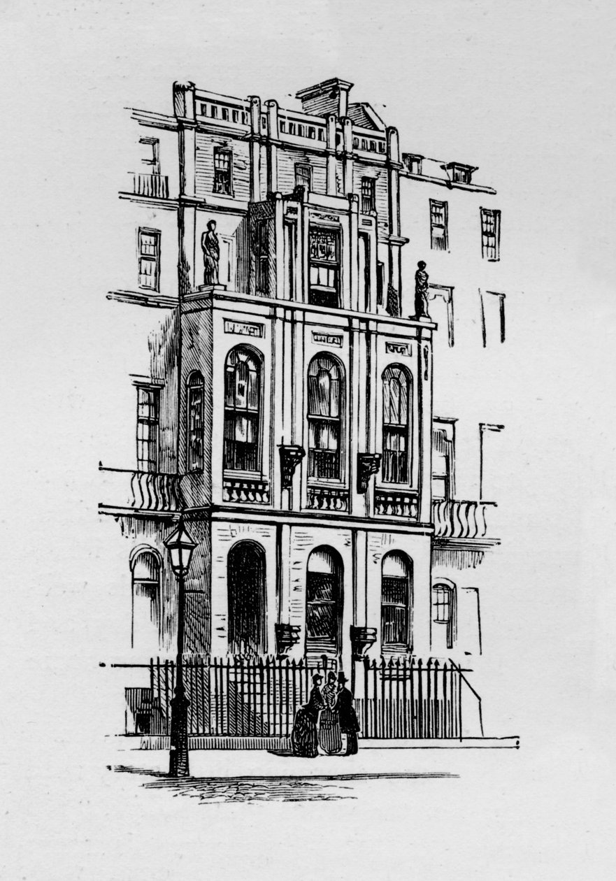 Muzeum Sir Johna Soanesa, 1890 autorstwa Unbekannt