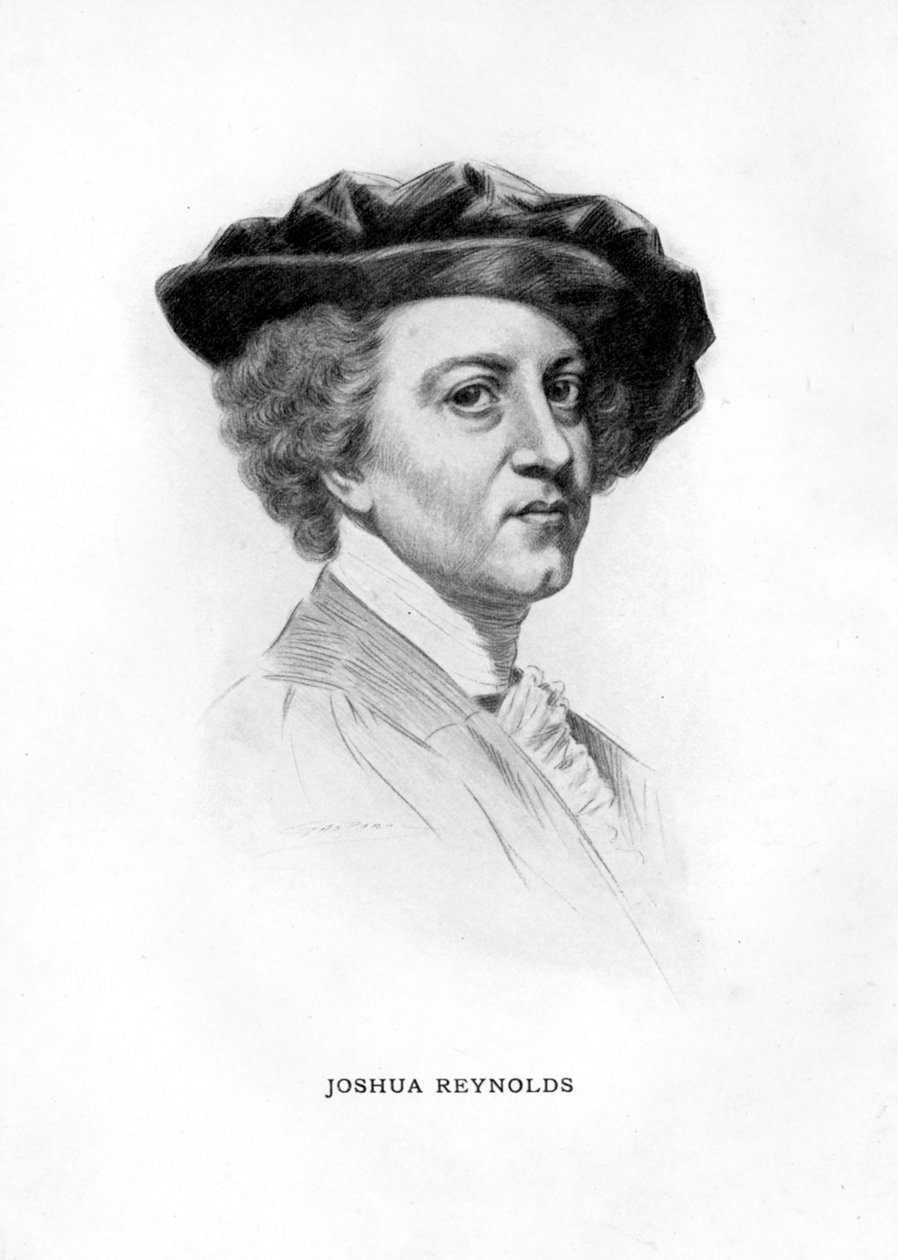 Sir Joshua Reynolds, angielski malarz, 1912 autorstwa Unbekannt