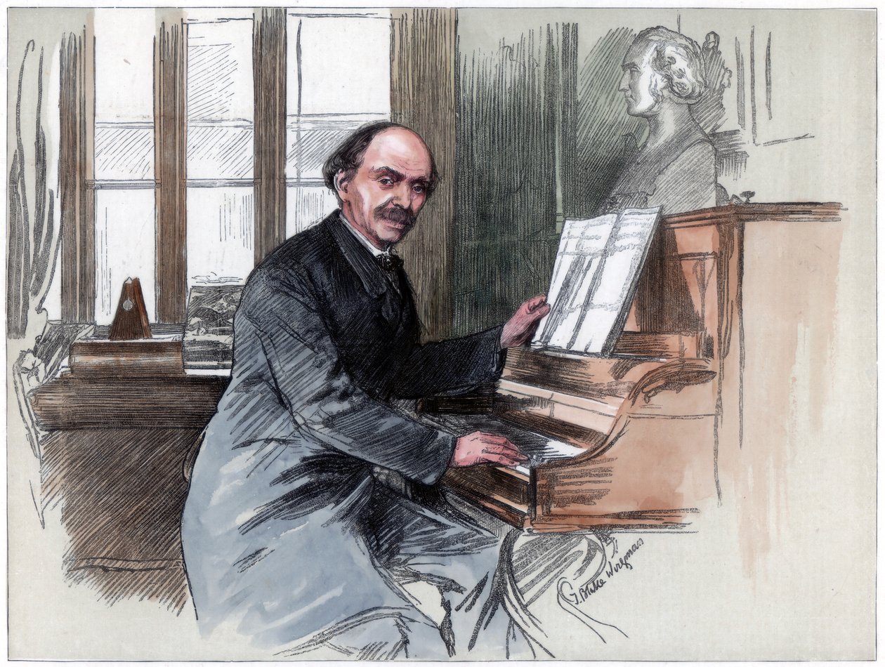 Sir Julius Benedict, kompozytor i dyrygent, 1884 autorstwa Unbekannt
