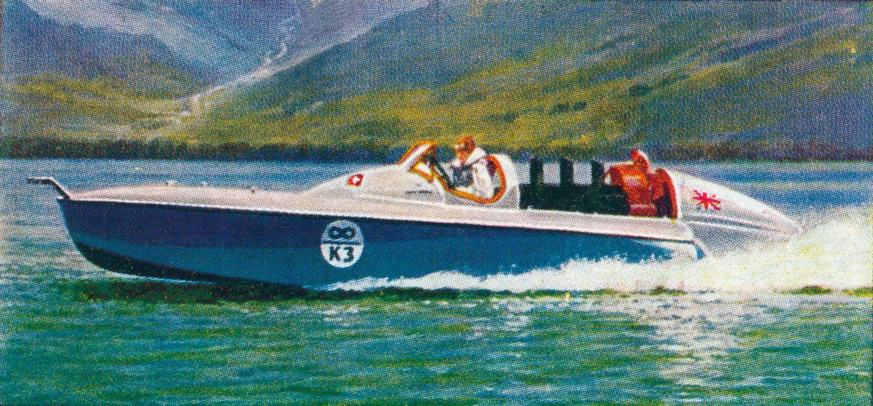 Sir Malcolm Campbells Bluebird, 1938 autorstwa Unbekannt