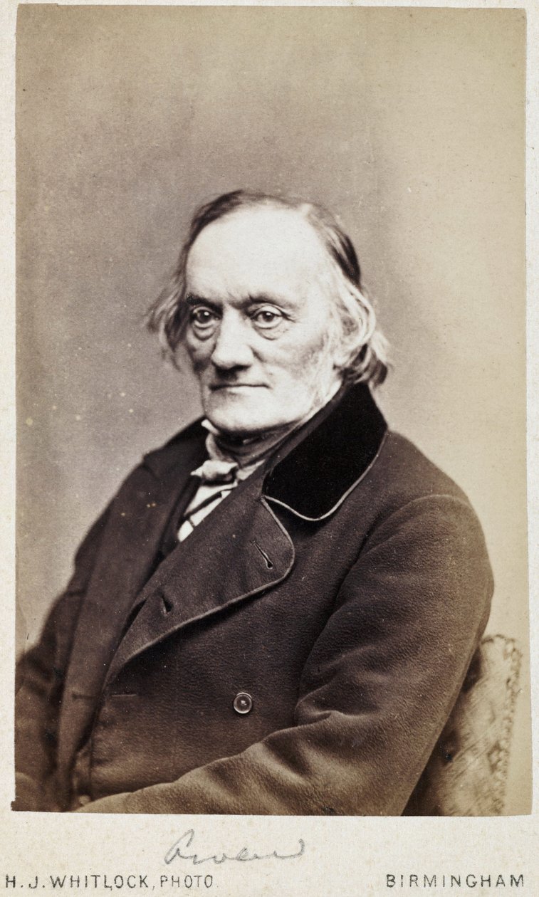 Sir Richard Owen, angielski przyrodnik i paleontolog, ok. 1880 autorstwa Unbekannt