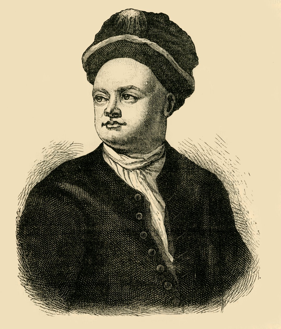 Sir Richard Steele, ok. 1700, ok. 1876. autorstwa Unbekannt