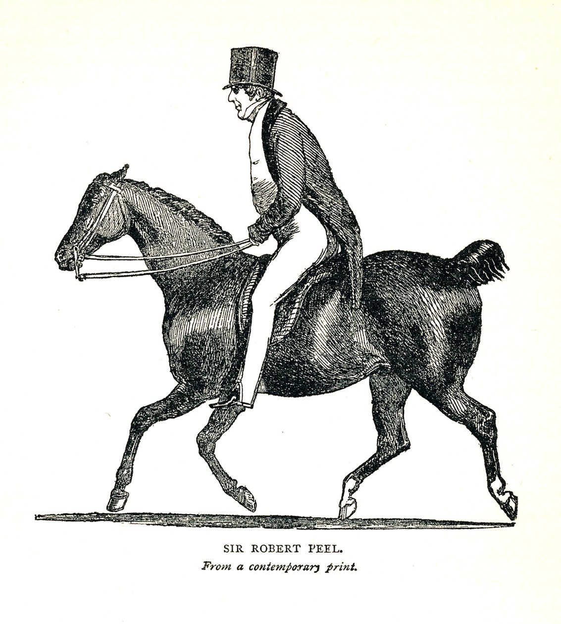 Sir Robert Peel, 1788-1850, brytyjski konserwatywny mąż stanu, 1893. autorstwa Unbekannt