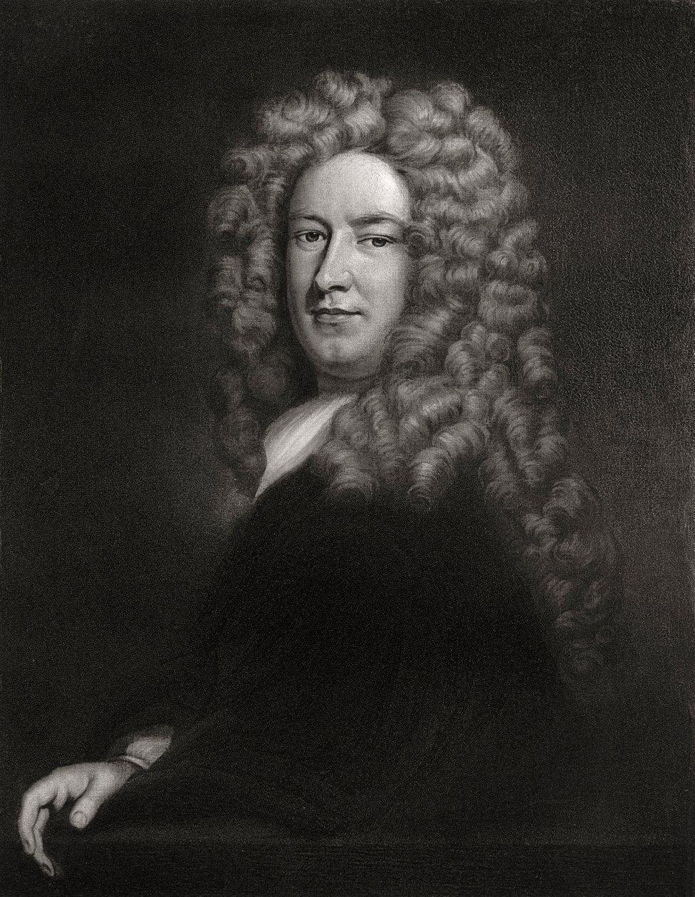 Sir Samuel Garth, angielski lekarz i poeta c1705-1710 1906 autorstwa Unbekannt