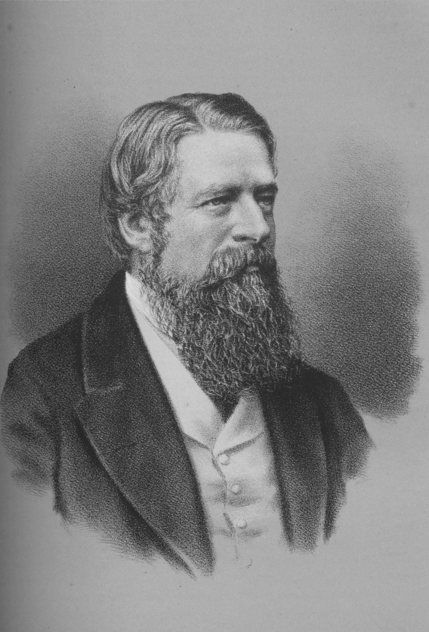 Sir Stafford Henry Northcote, brytyjski polityk, 1870 1883 autorstwa Unbekannt