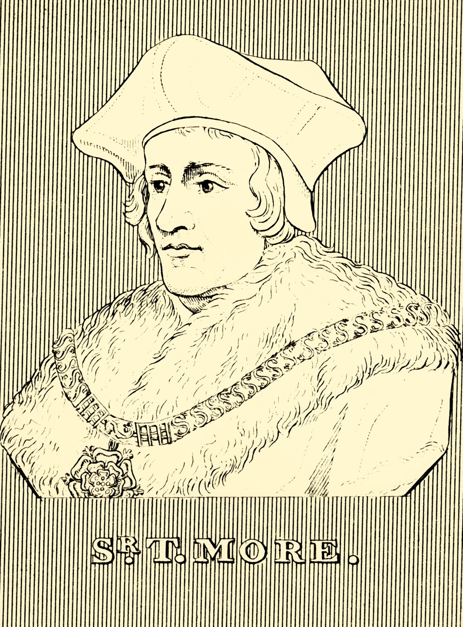 Sir T. More, 1478-1535, 1830. autorstwa Unbekannt