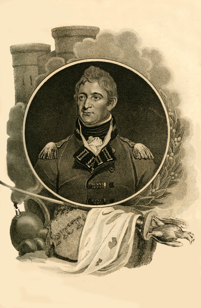 Sir T. Picton, 1758-1815, 1816. autorstwa Unbekannt