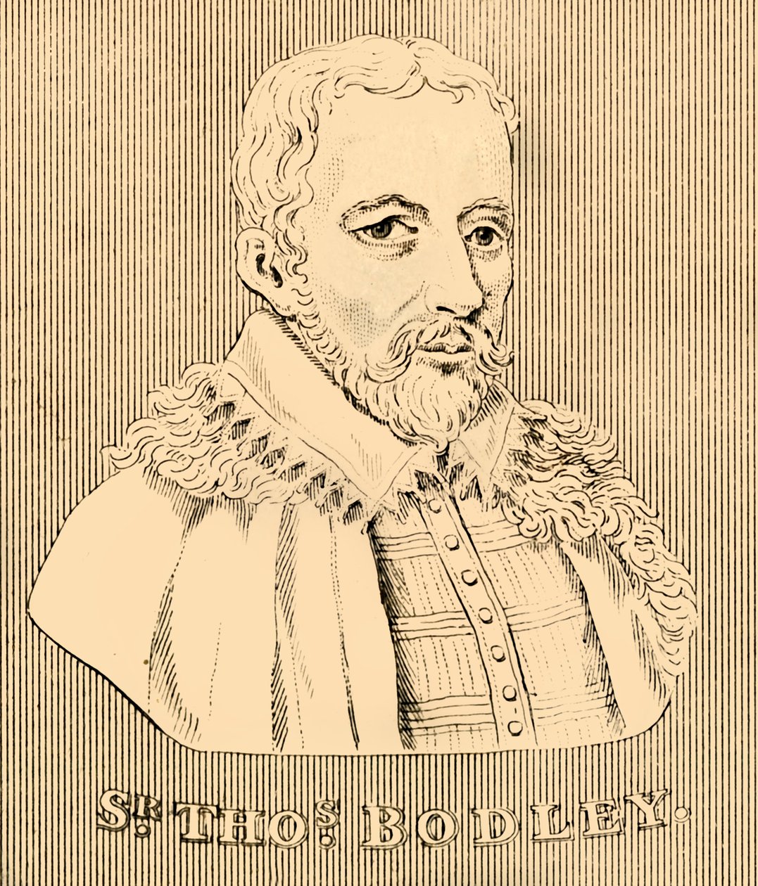 Sir Thomas Bodley, 1545-1613, 1830. autorstwa Unbekannt