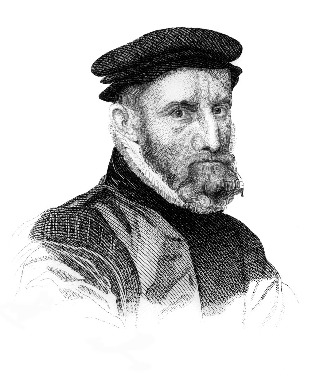 Sir Thomas Gresham, angielski kupiec i finansista, 1823 autorstwa Unbekannt