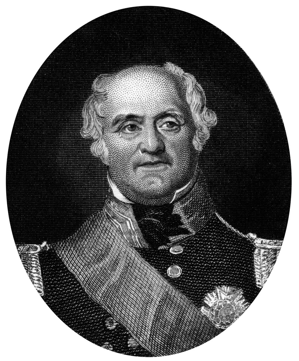 Sir Thomas Masterman Hardy 1769-1839, brytyjski oficer marynarki, 1837 autorstwa Unbekannt