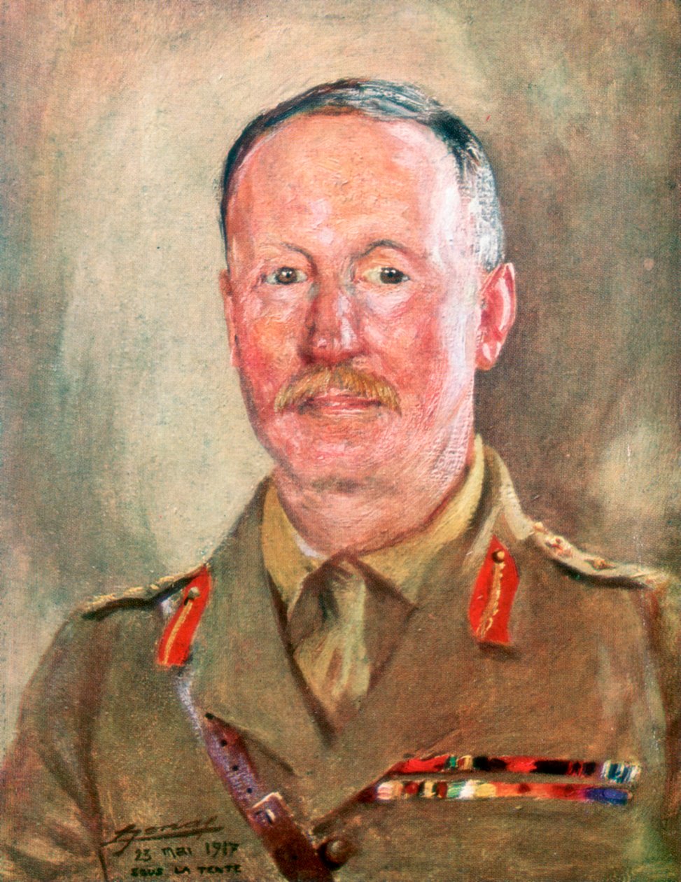 Sir WP Pulteney, brytyjski generał z pierwszej wojny światowej, 1926 autorstwa Unbekannt