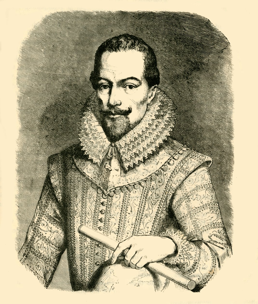 Sir Walter Raleigh, ok. 1580-1600, 1890. autorstwa Unbekannt