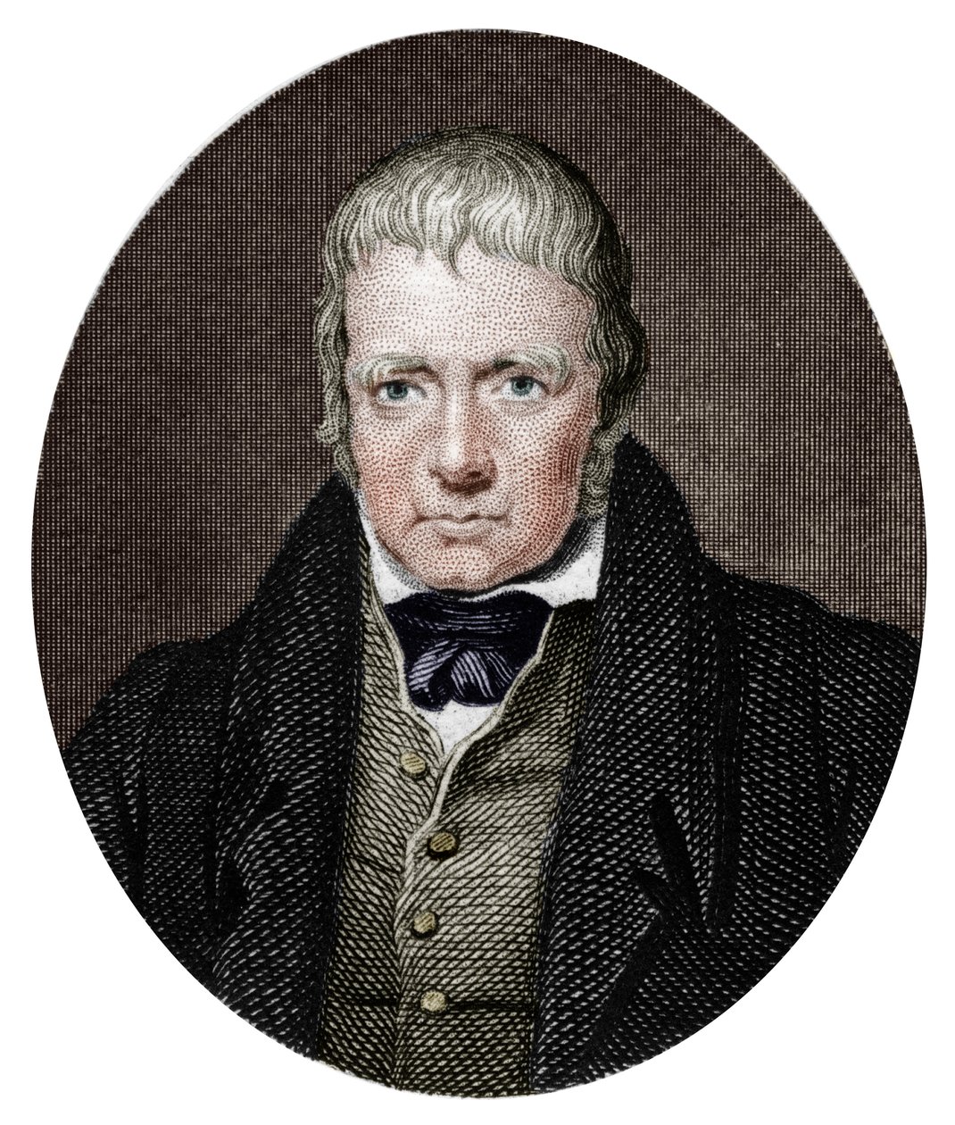 Sir Walter Scott, 1. baronet, szkocki powieściopisarz historyczny i poeta, 1877. autorstwa Unbekannt