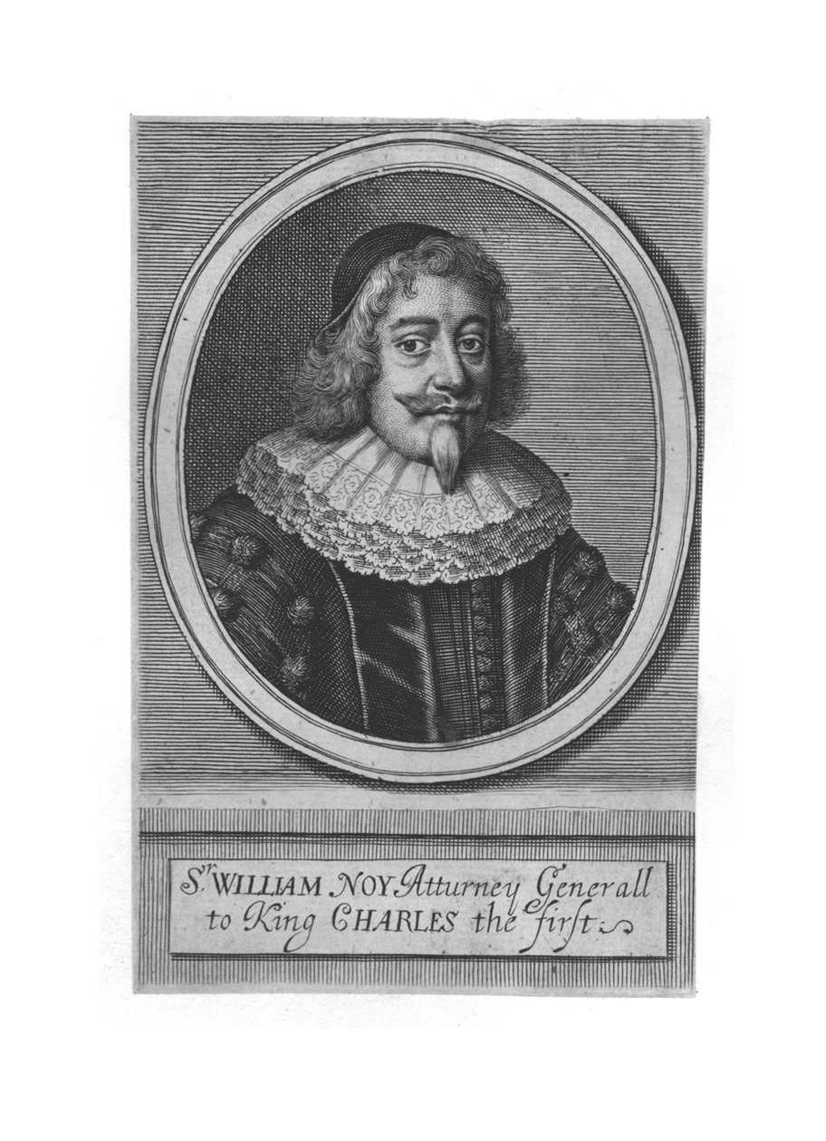 Sir William Noy. autorstwa Unbekannt