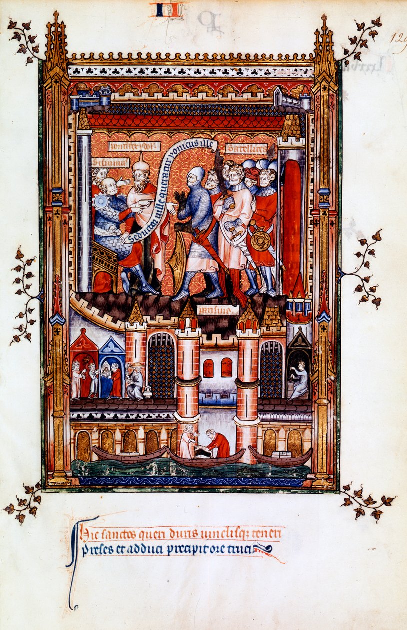 Sisinnius nakazuje aresztowanie św. Denisa, 1317 autorstwa Unbekannt