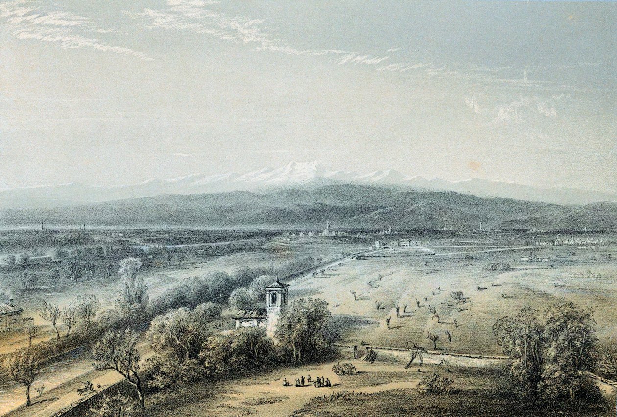 Miejsce bitwy pod Magenta, Włochy, 4 czerwca 1859 autorstwa Unbekannt