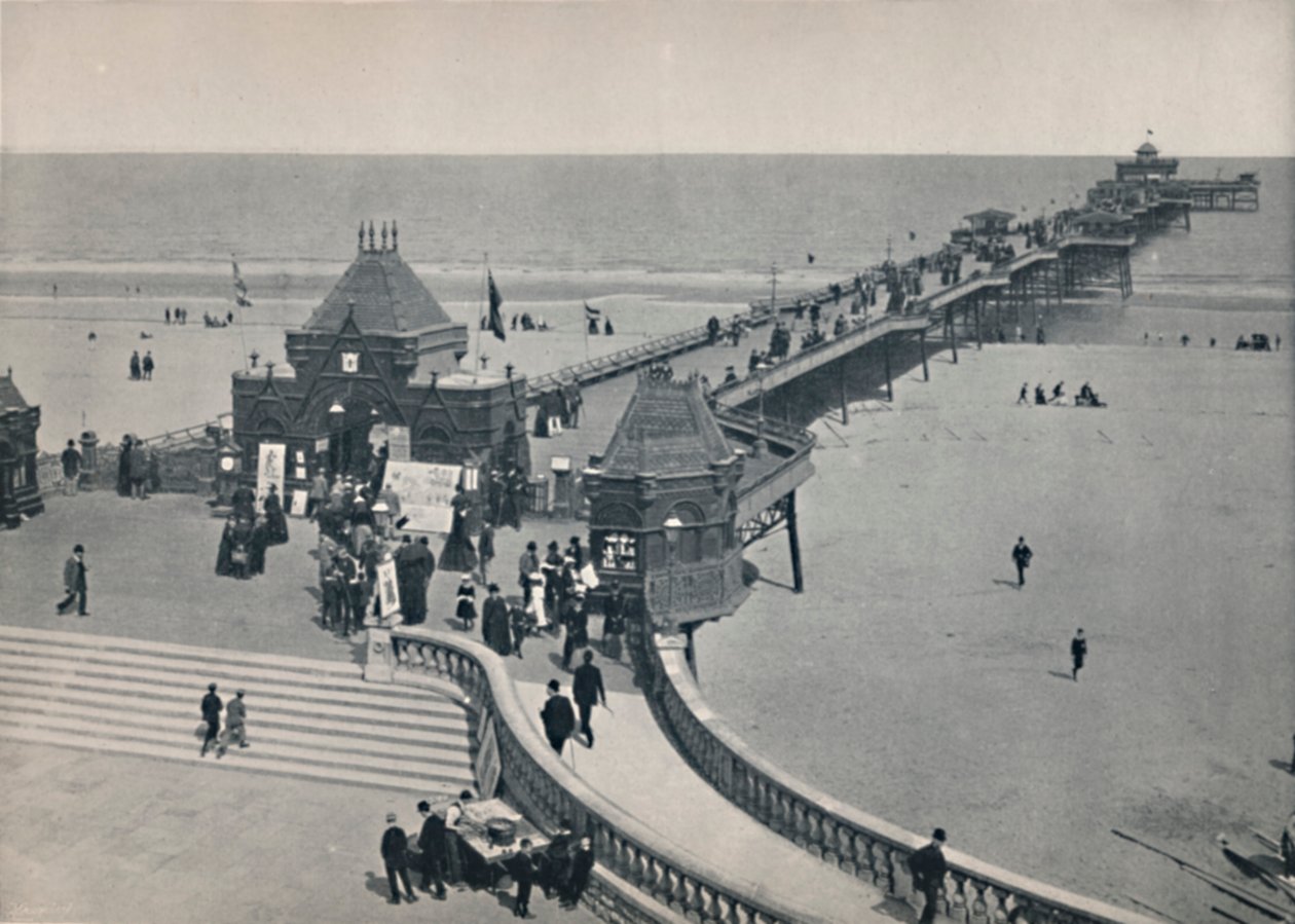Skegness - molo, 1895 autorstwa Unbekannt