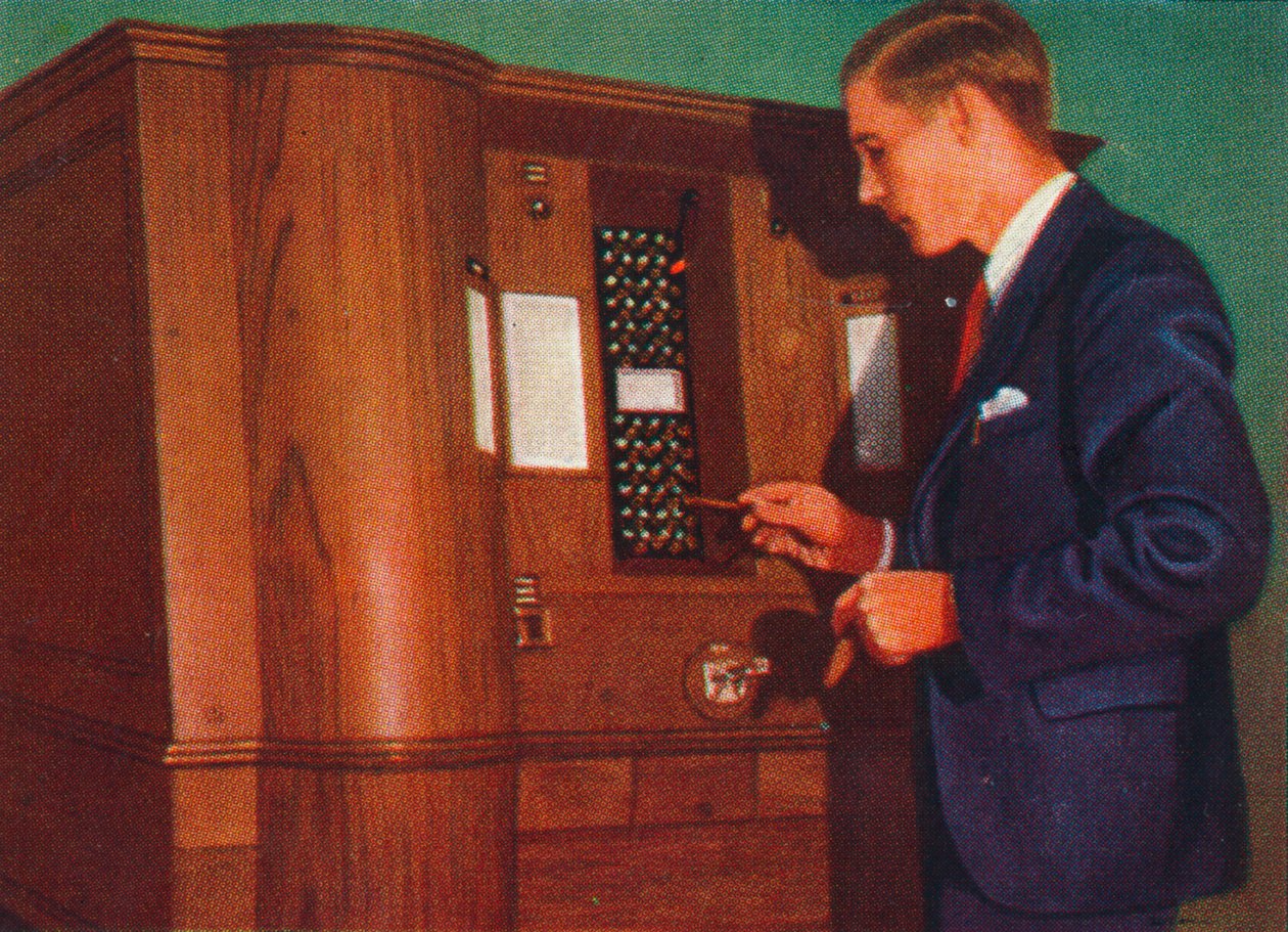 Automat do gry w brydża, 1938 autorstwa Unbekannt