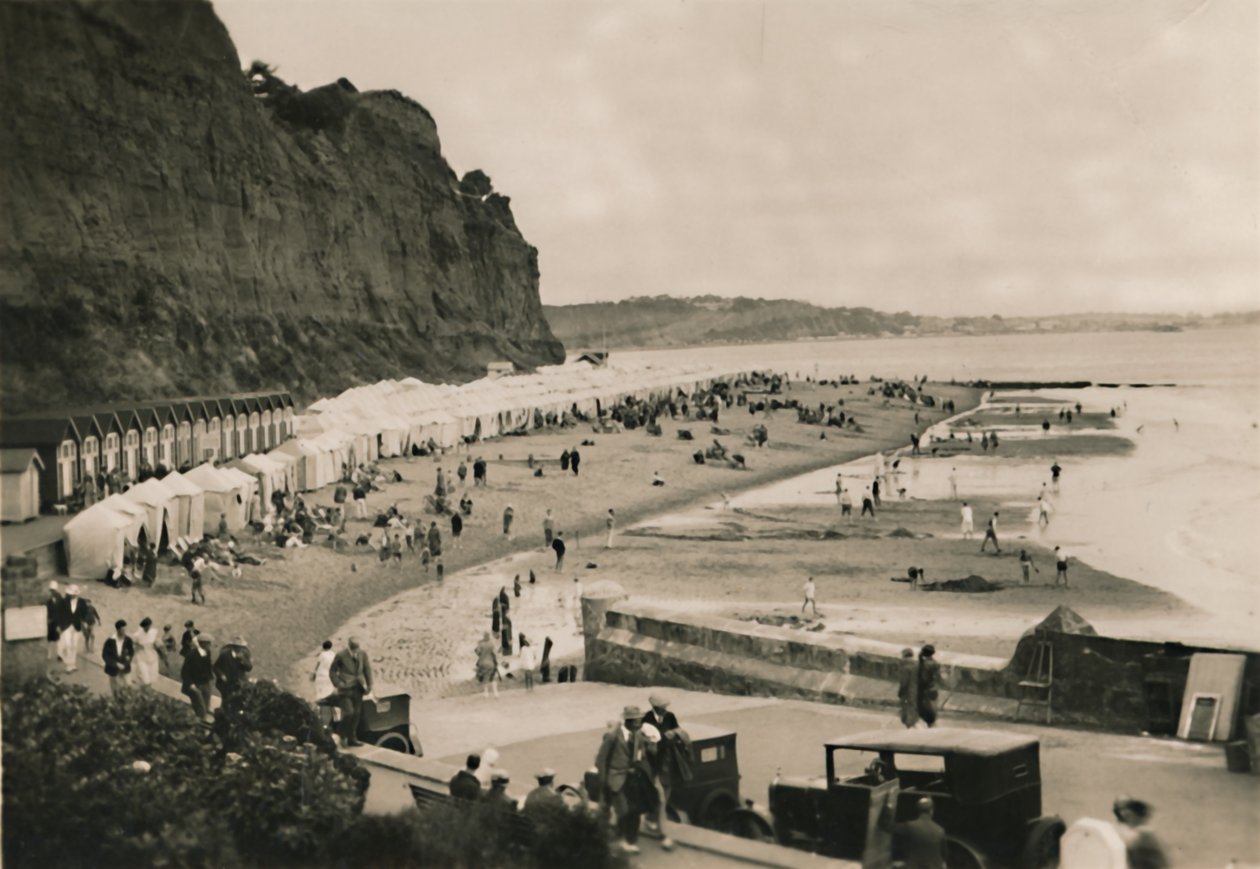 Mała plaża Hope, Shanklin, I.W., ok. 1920 r. autorstwa Unbekannt