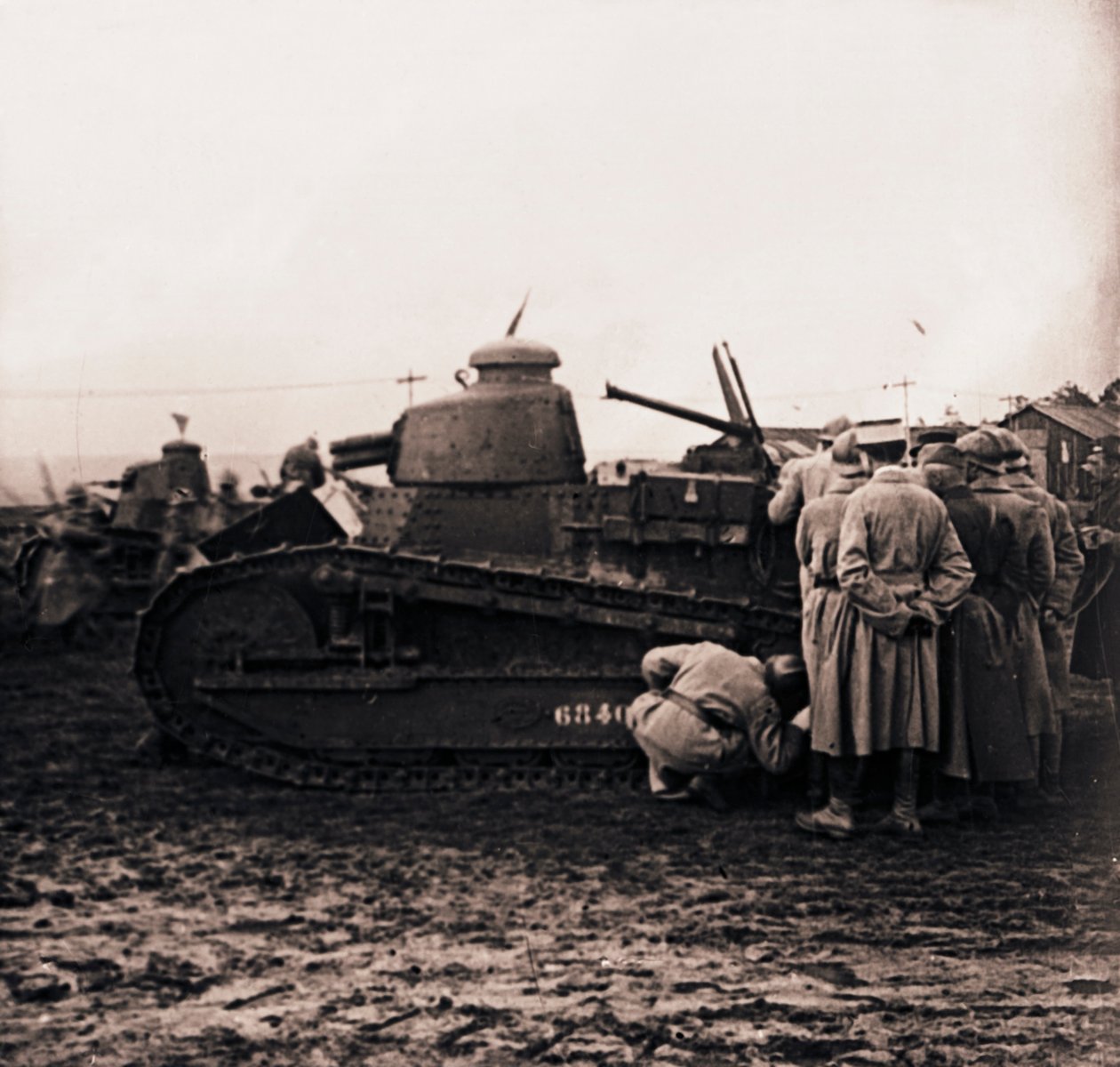 Mały czołg, c1914-c1918 autorstwa Unbekannt