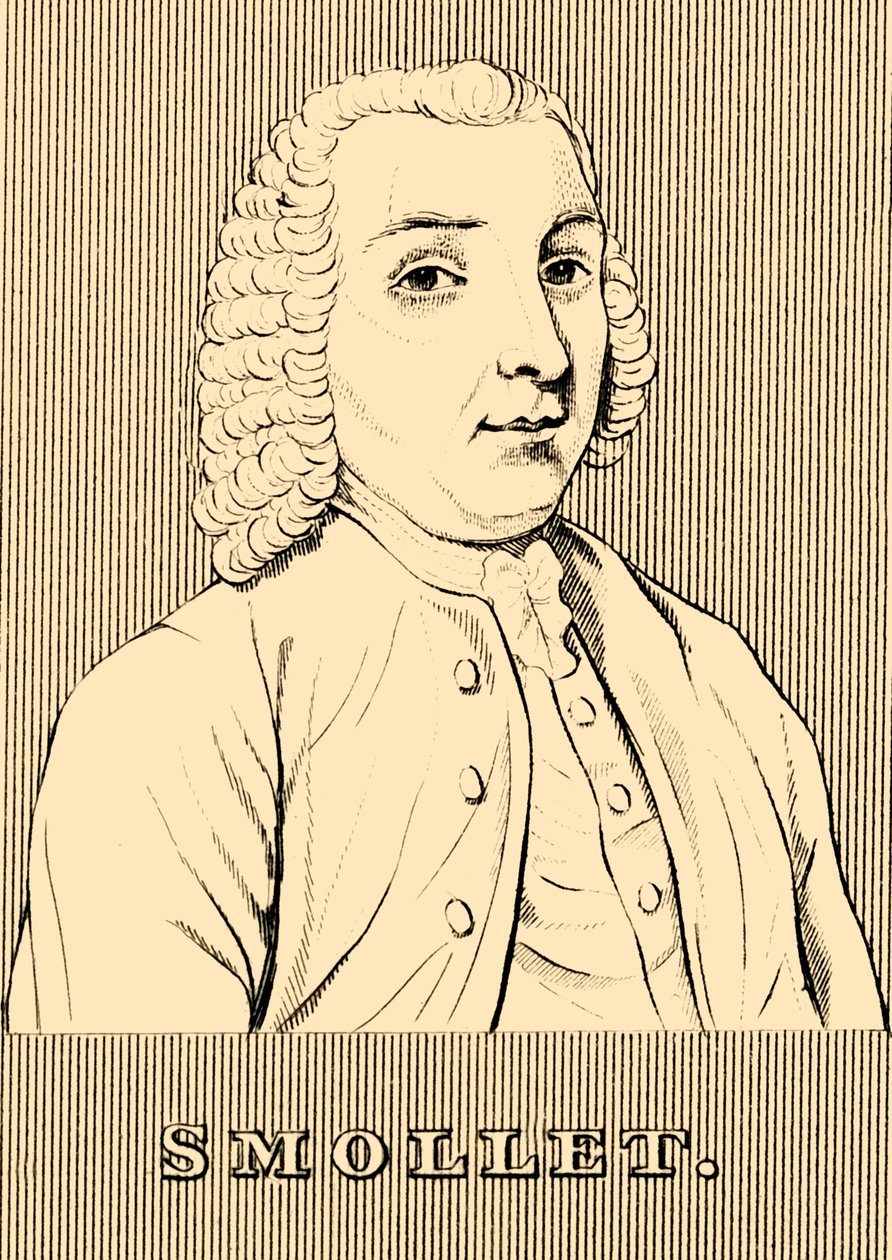 Smollet, 1721-1771, 1830. autorstwa Unbekannt