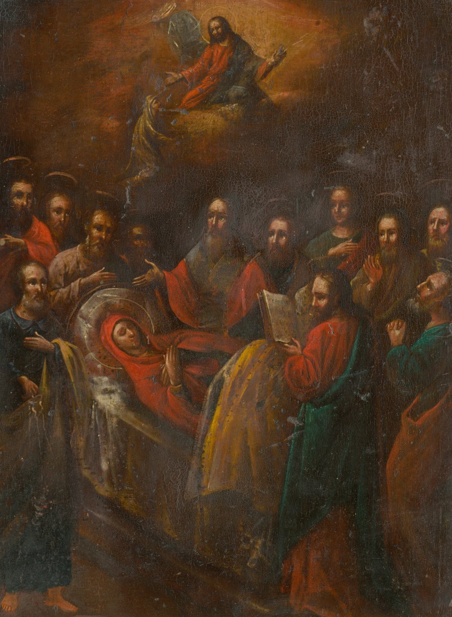 Śmierć Maryi Panny autorstwa Unbekannt