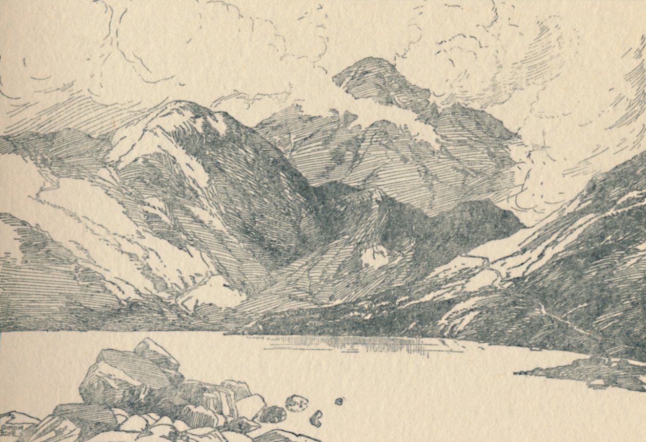 Snowdon, 1910 autorstwa Unbekannt