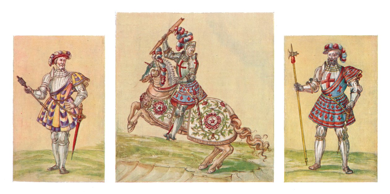Żołnierze okresu Tudorów, ok. XVI w., 1903 r. autorstwa Unbekannt
