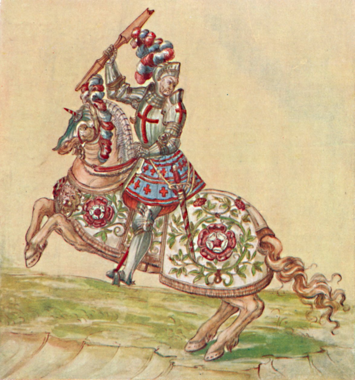 Żołnierze okresu Tudorów, ok. XVI w., 1903 r. autorstwa Unbekannt
