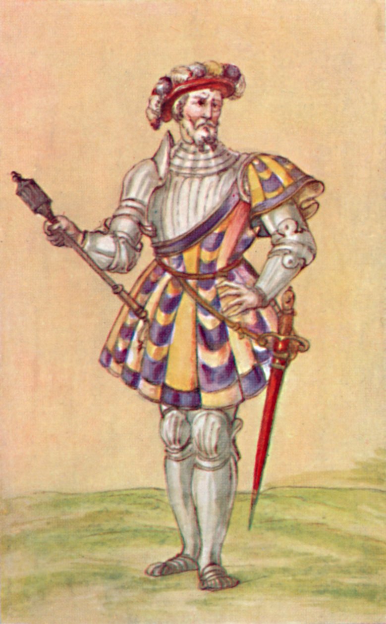 Żołnierze okresu Tudorów, ok. XVI w., 1903 r. autorstwa Unbekannt