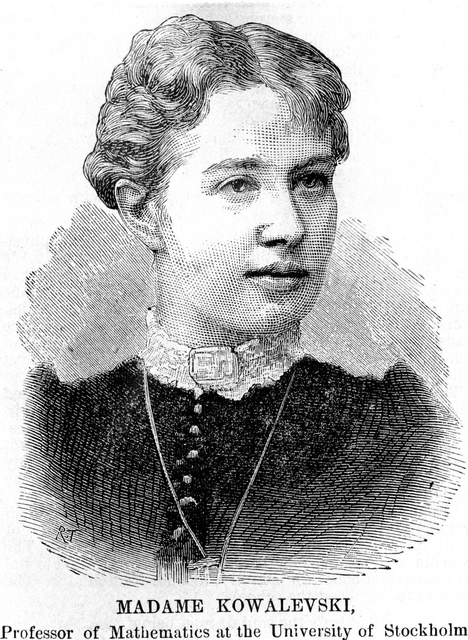Sonia Sophie Kowalevski, rosyjski matematyk, 1888 autorstwa Unbekannt