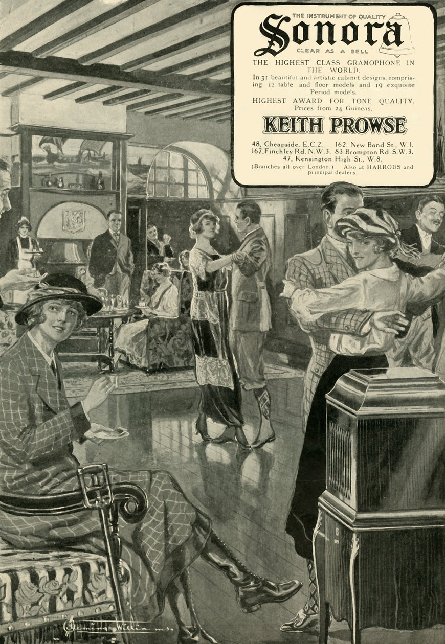 Sonora - Najwyższej klasy gramofon na świecie, 1920. autorstwa Unbekannt