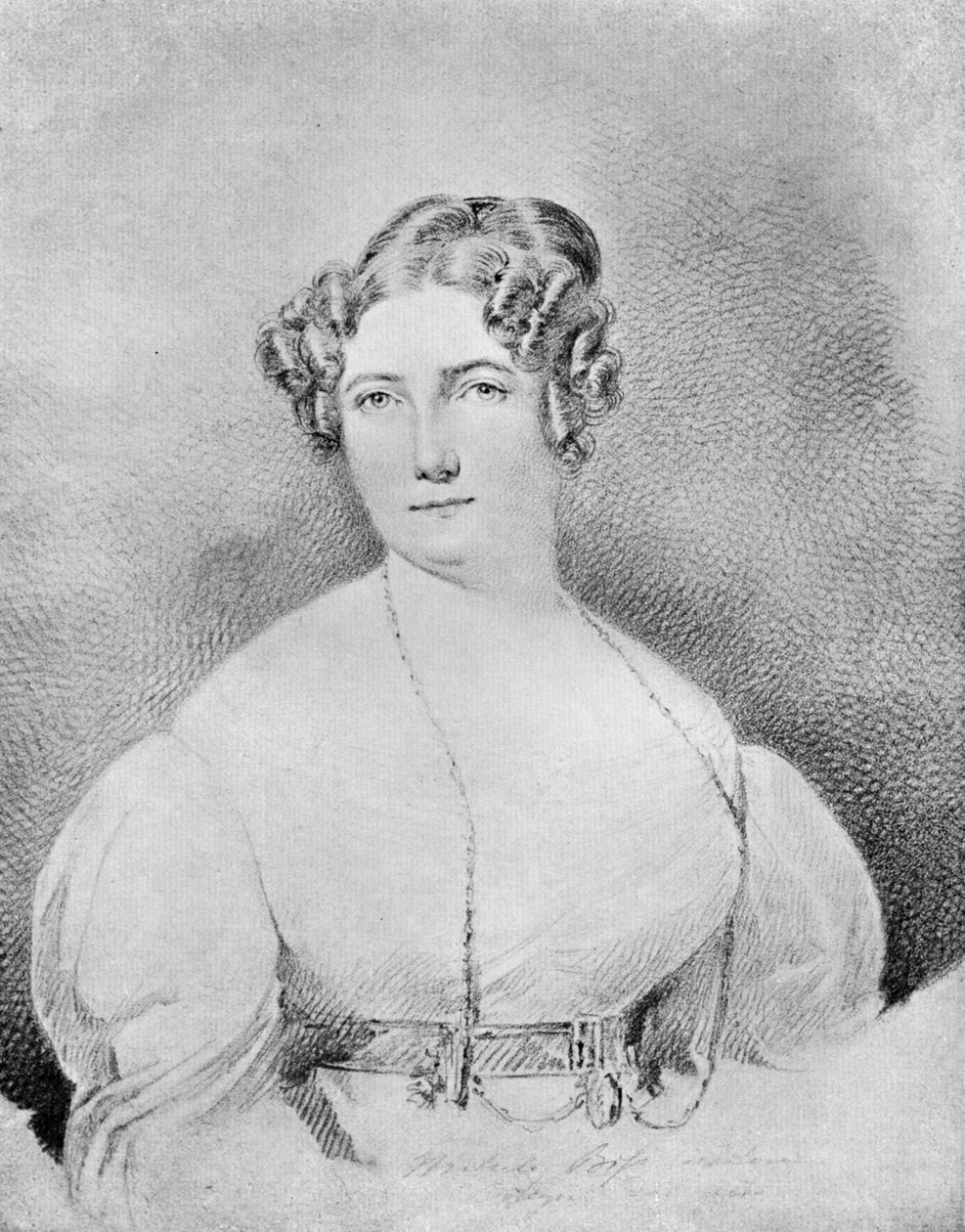 Sophie Dawes, baronowa Feuchères c1795-1840, 1910 autorstwa Unbekannt