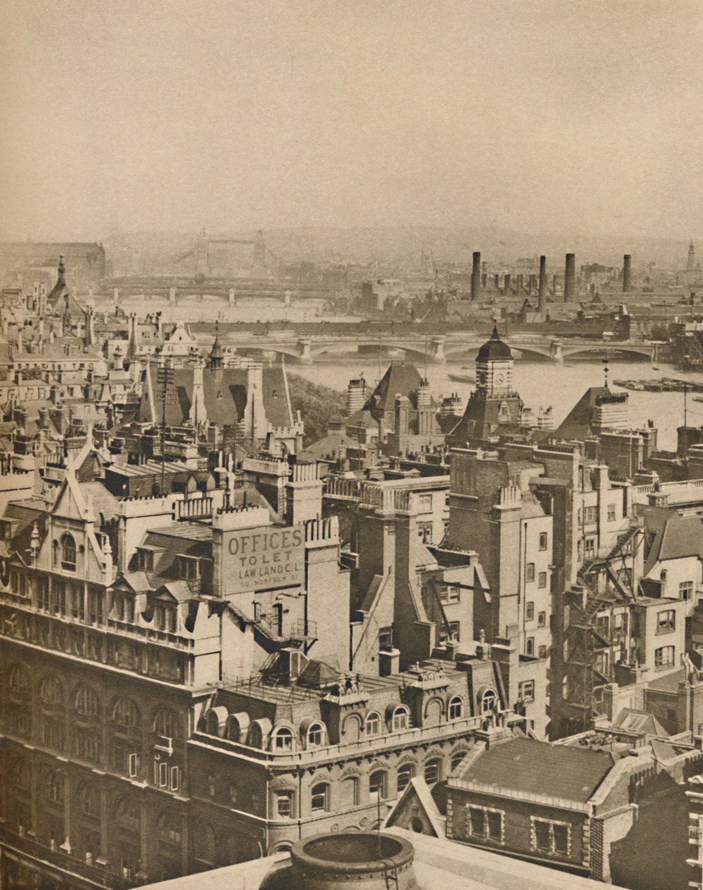 Widok na południowy wschód z Bush House aż do Blackheath, c1935. autorstwa Unbekannt