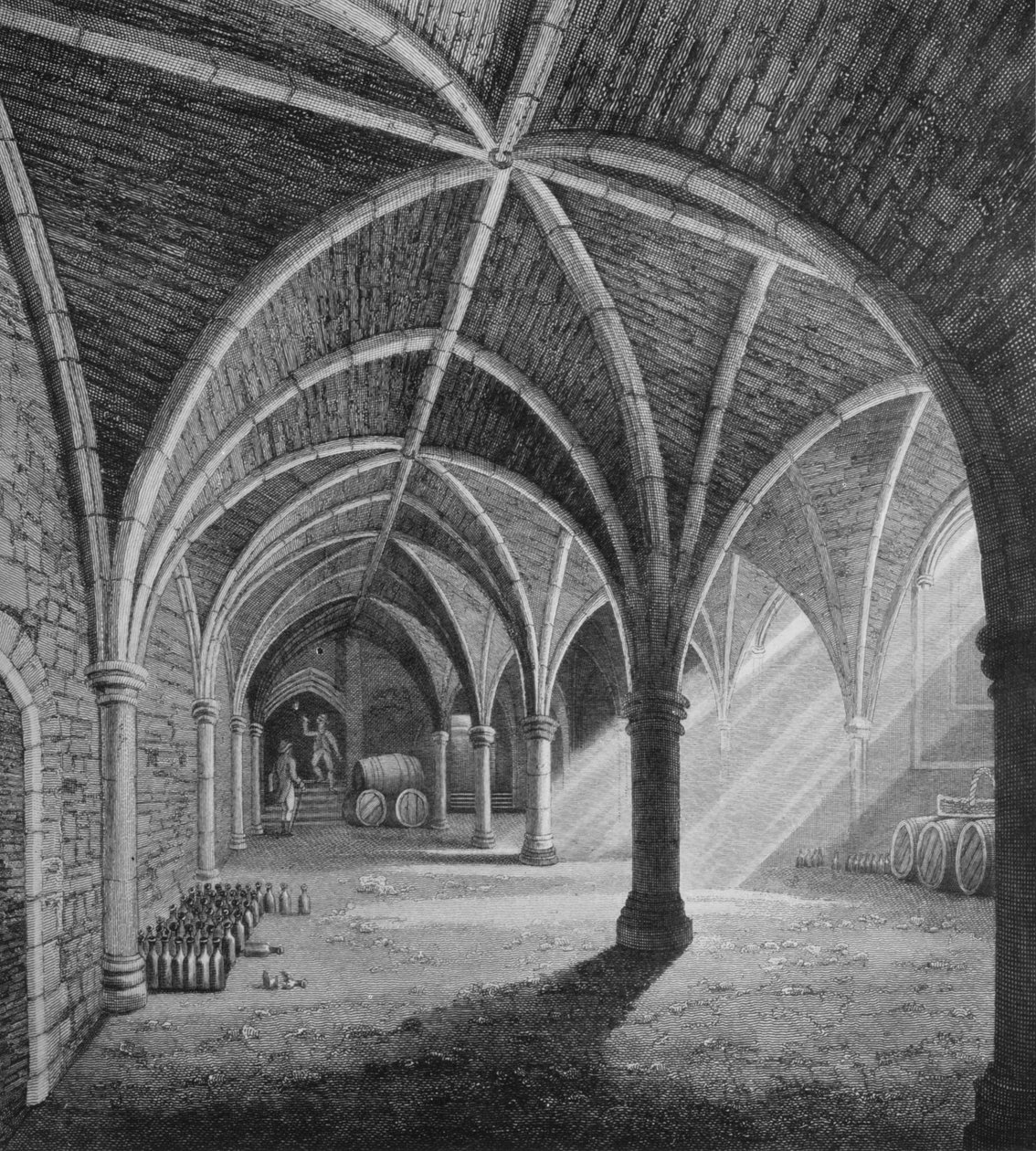 Widok południowo-zachodni Gerrards Hall, Londyn, c1834 1906 autorstwa Unbekannt