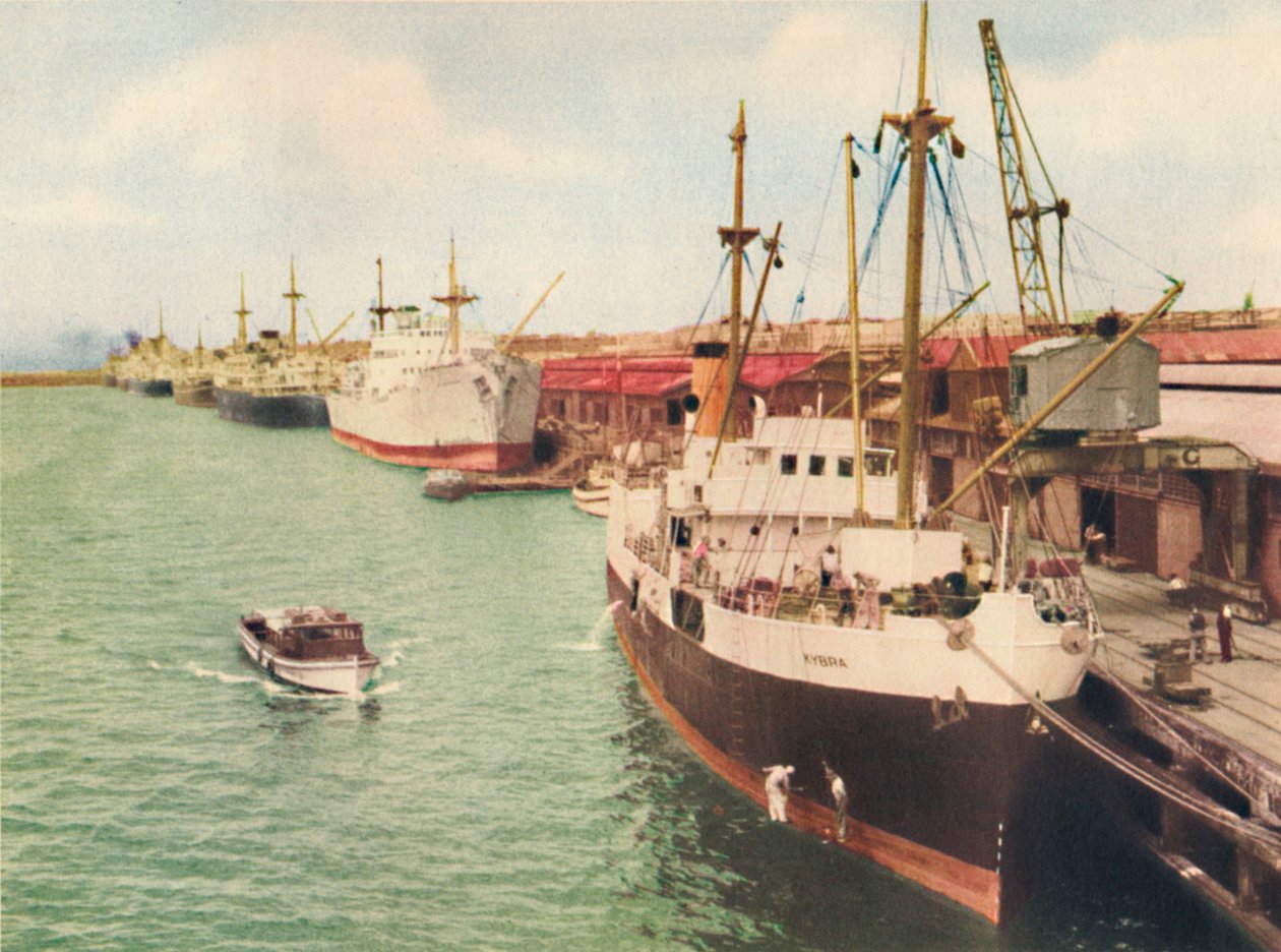 South Wharf, Fremantle, c1947. autorstwa Unbekannt