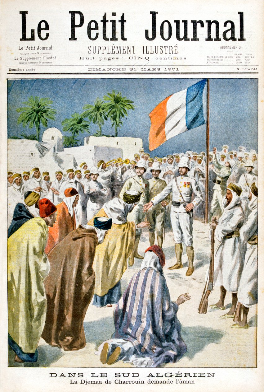 Na południe od Algierii Djemaa de Charrouin prosi o miłosierdzie, 1901 autorstwa Unbekannt