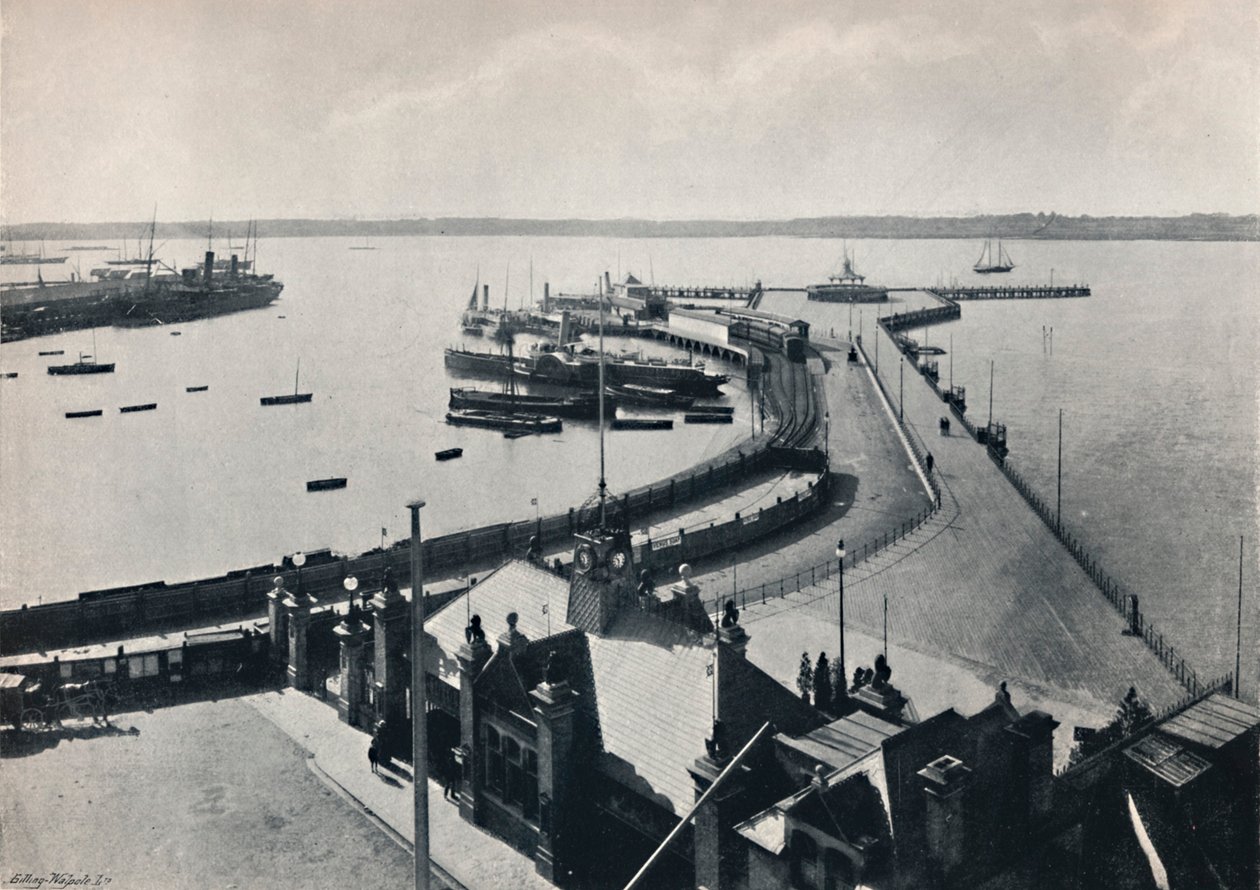 Southampton - Molo, 1895 autorstwa Unbekannt