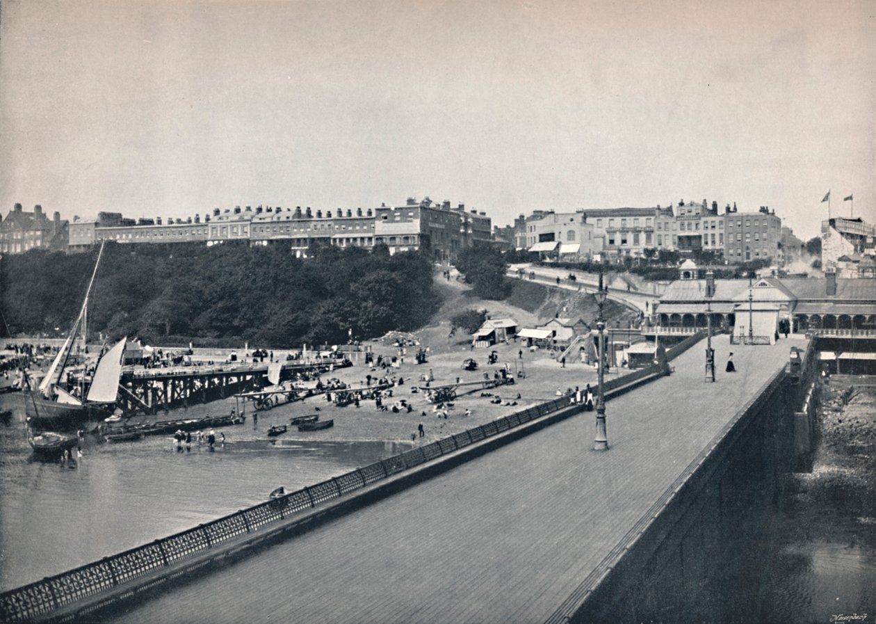 Southend - Z molo, 1895 autorstwa Unbekannt