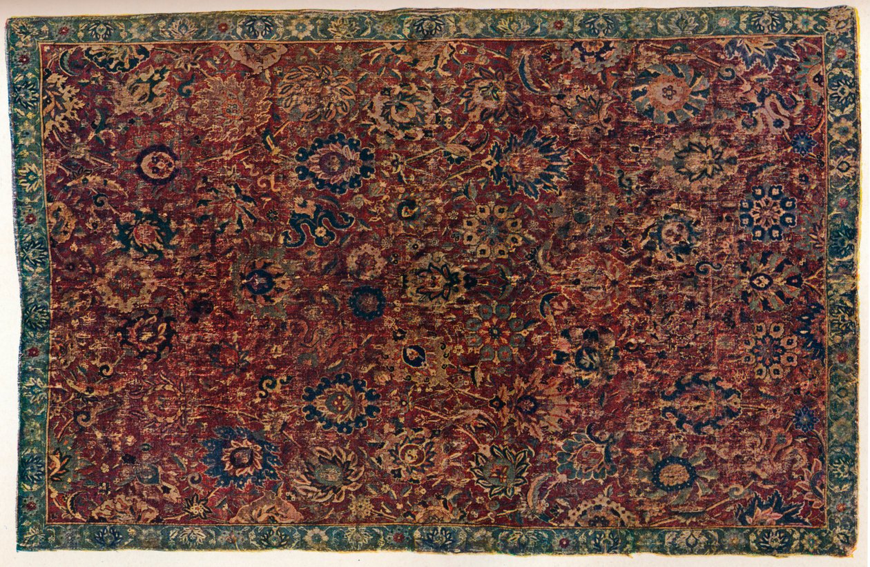 Południowoperski dywan Isfahan, XVI wiek autorstwa Unbekannt