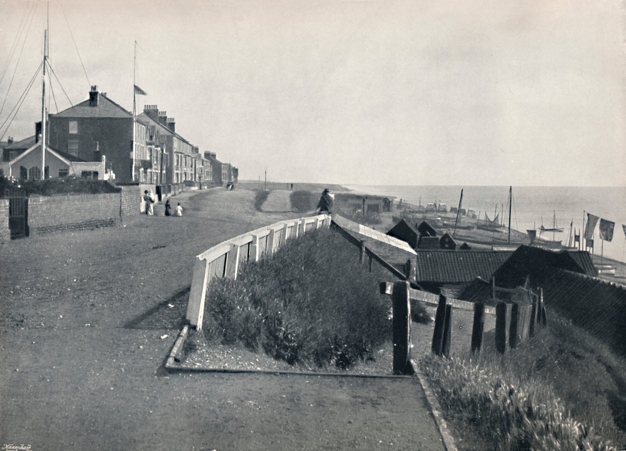 Southwold - Północny Klif, 1895 autorstwa Unbekannt