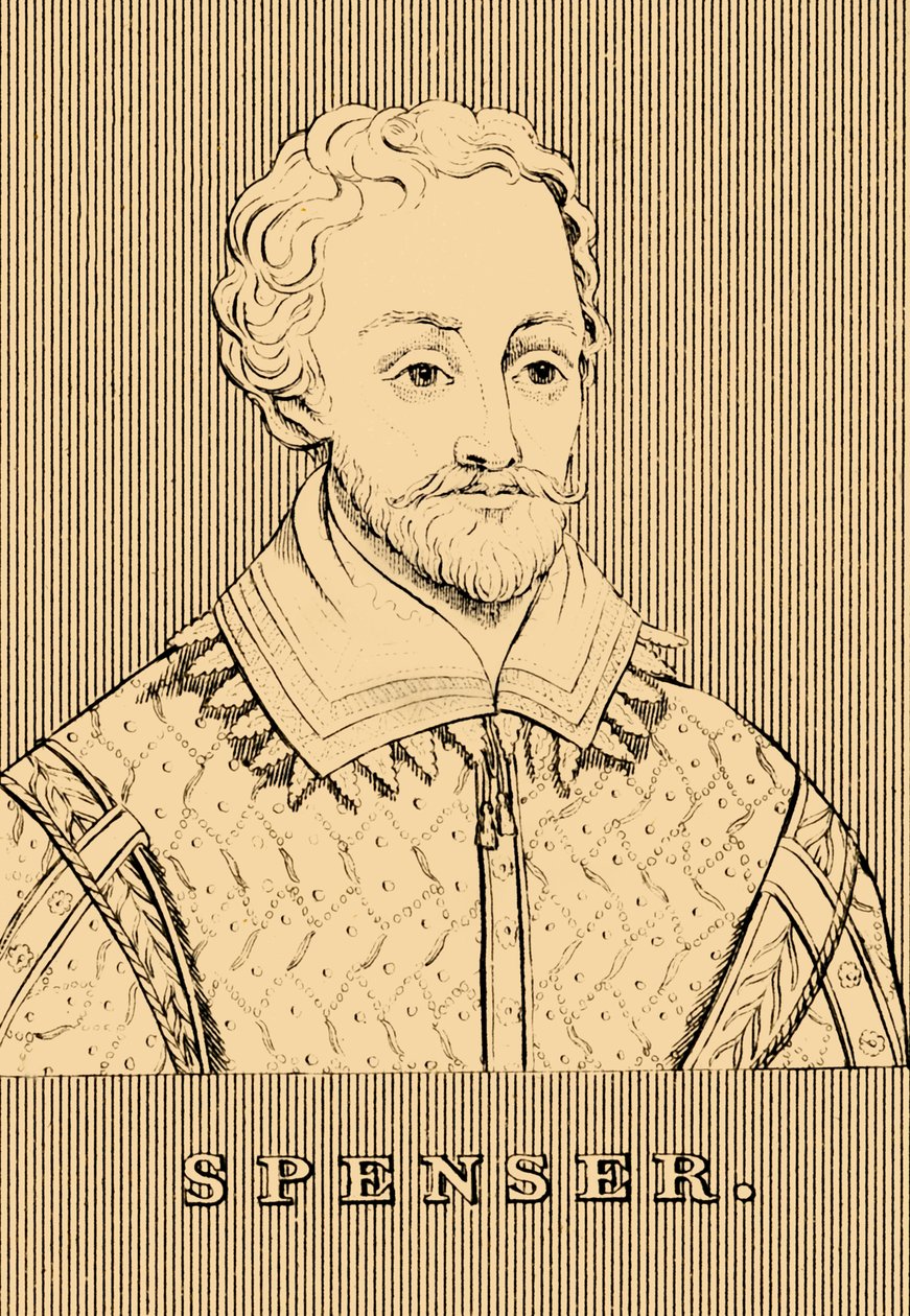 Spenser, c1552-1599, 1830. autorstwa Unbekannt